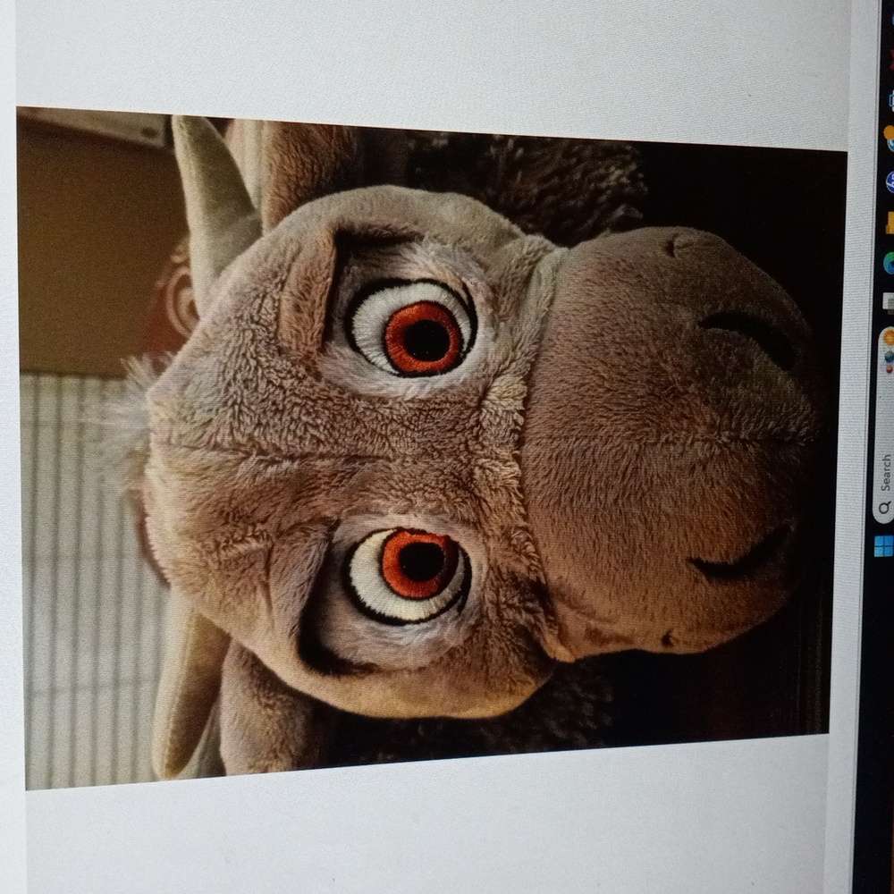 Disney Parks FROZEN Sven Brown and Tan Plush Pillow - Picture 4 of 6